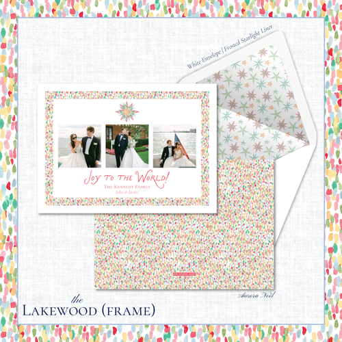 Load image 1 in gallery view. Lakewood Holiday Card | Horizontal | Frame