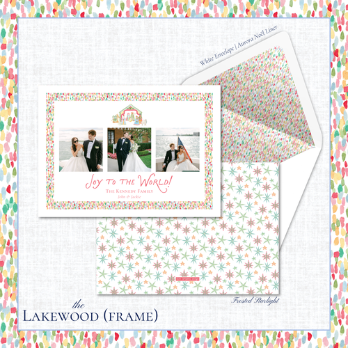 Load image 1 in gallery view. Lakewood Holiday Card | Horizontal | Frame