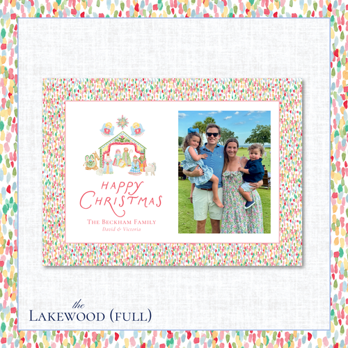 Load image 1 in gallery view. Lakewood Holiday Card | Horizontal | Full