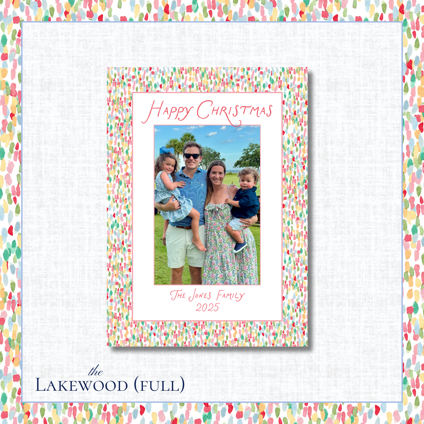 Lakewood Holiday Card | Vertical | Full