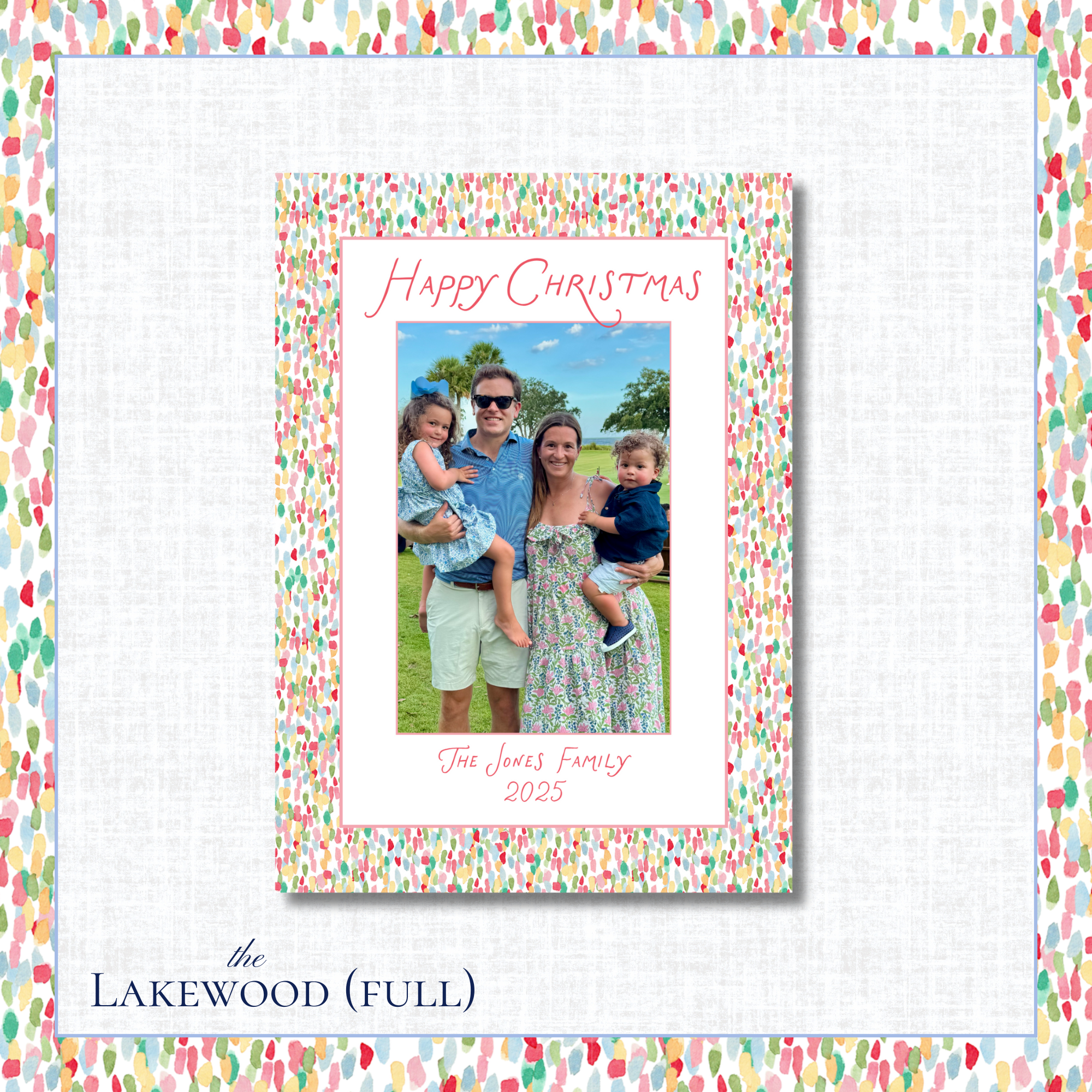 Lakewood Holiday Card | Vertical | Full