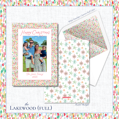 Load image 1 in gallery view. Lakewood Holiday Card | Vertical | Full
