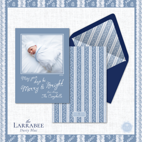 Load image 1 in gallery view. Larrabee Holiday Card  | Vertical