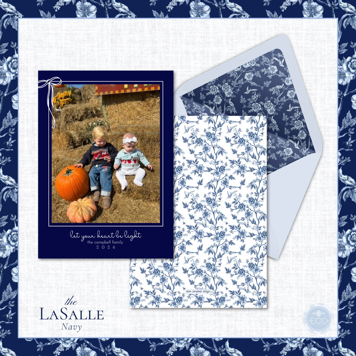 LaSalle Holiday Card  | Vertical