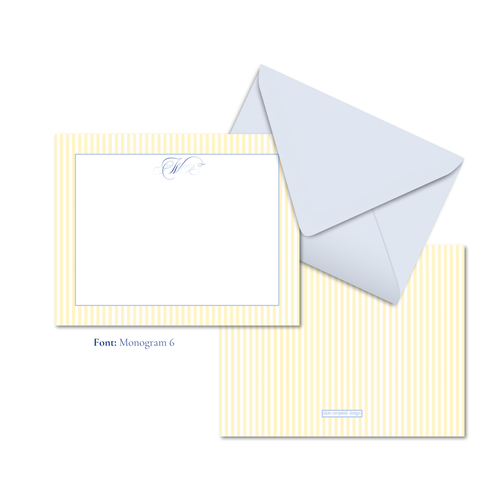 Load image 1 in gallery view. Newport Stripe Notecards