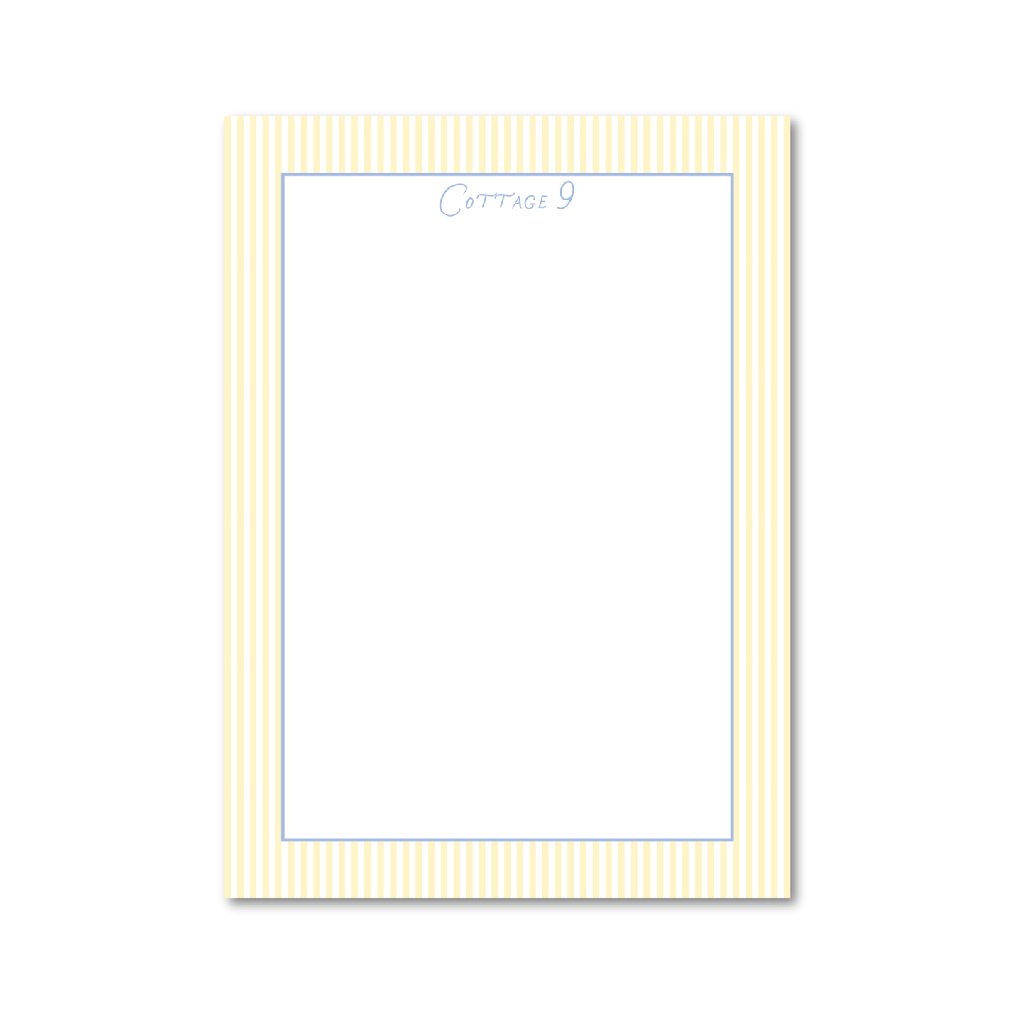 Newport Stripe | Custom 5x7 Notepad