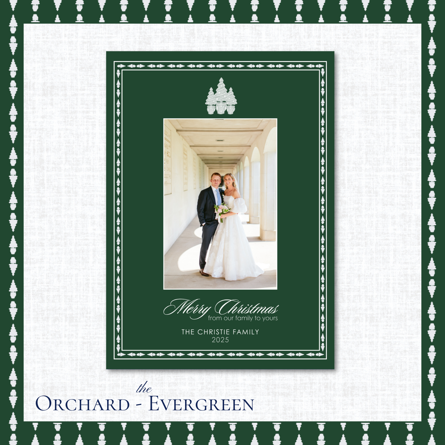 Orchard Holiday Card | Vertical | Evergreen