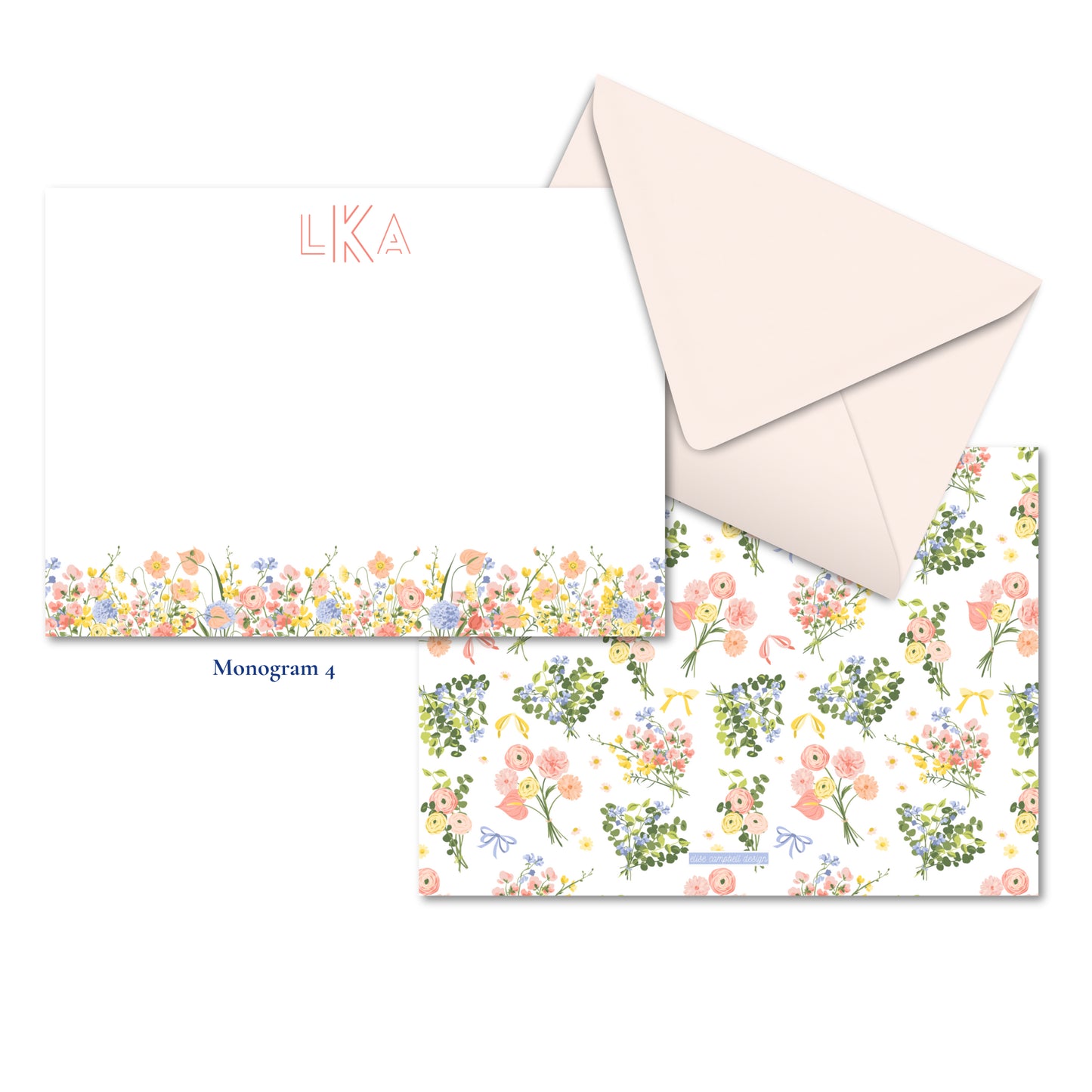 Parisian Bouquet Notecards