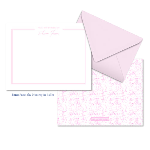 Load image 1 in gallery view. Pink Priano Notecards