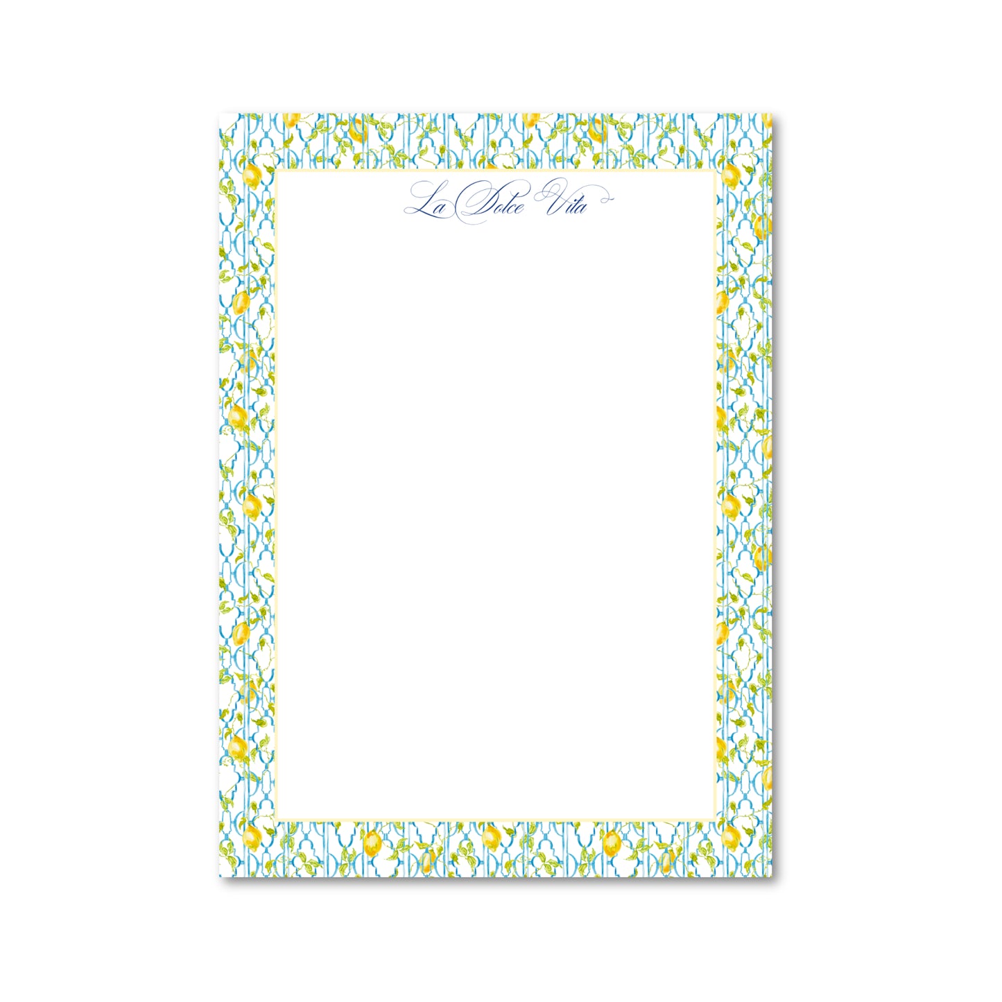 Positano Garden | Custom 5x7 Notepad
