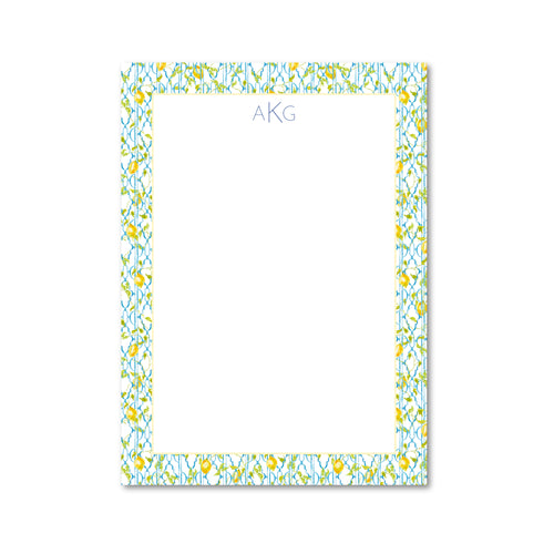 Load image 1 in gallery view. Positano Garden | Custom 5x7 Notepad