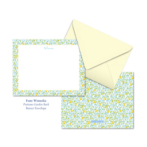 Load image 1 in gallery view. Positano Garden Notecards