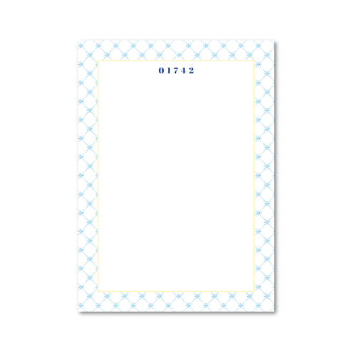 Load image 1 in gallery view. Ravello Trellis | Custom 5x7 Notepad