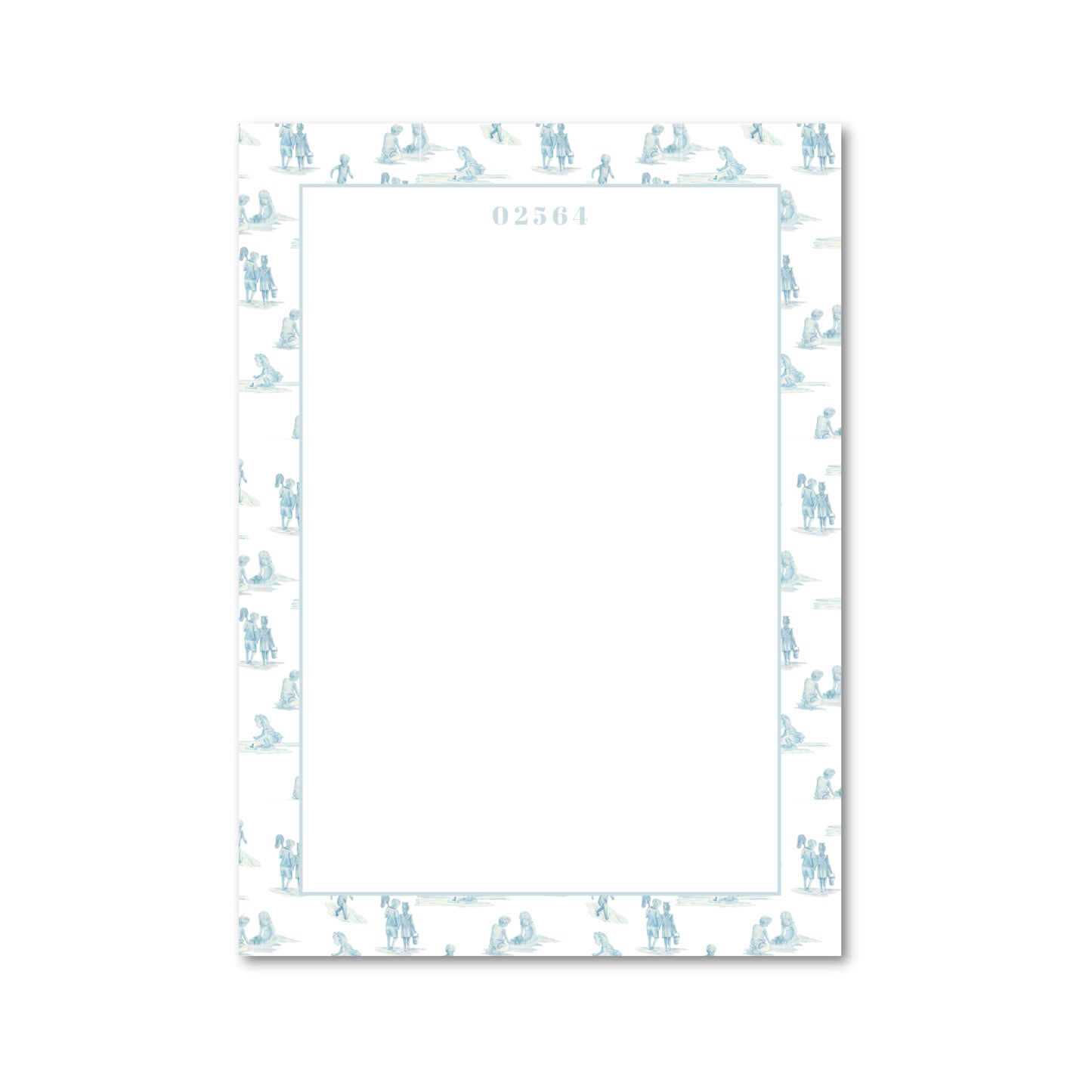 Seashore Sandcastles | Custom 5x7 Notepad