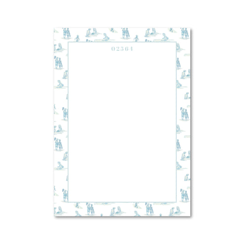 Load image 1 in gallery view. Seashore Sandcastles | Custom 5x7 Notepad