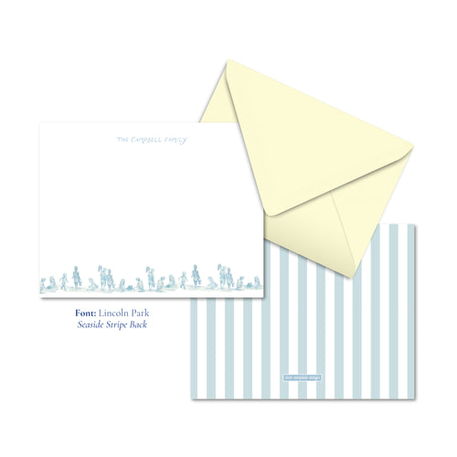 Load image 1 in gallery view. Seashore Sandcastles Notecards