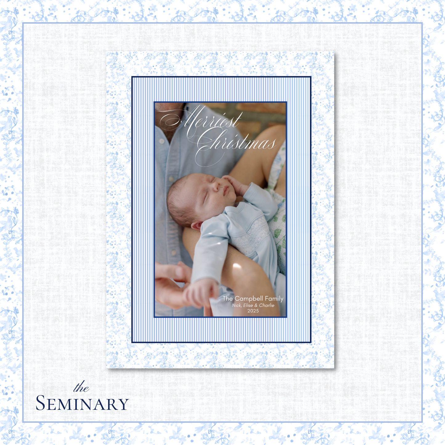 Seminary Holiday Card | Vertical