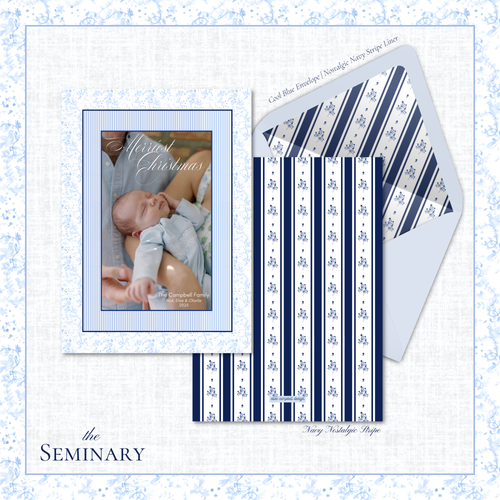 Load image 1 in gallery view. Seminary Holiday Card | Vertical