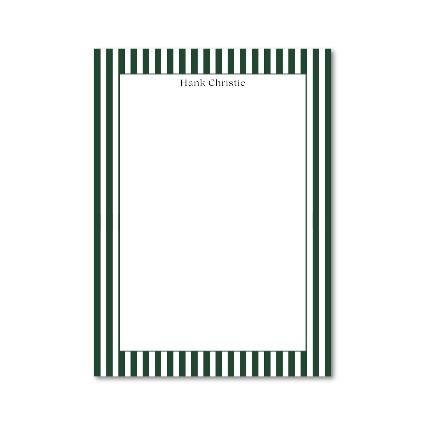 Simple Stripe | 5x7 Custom Notepads