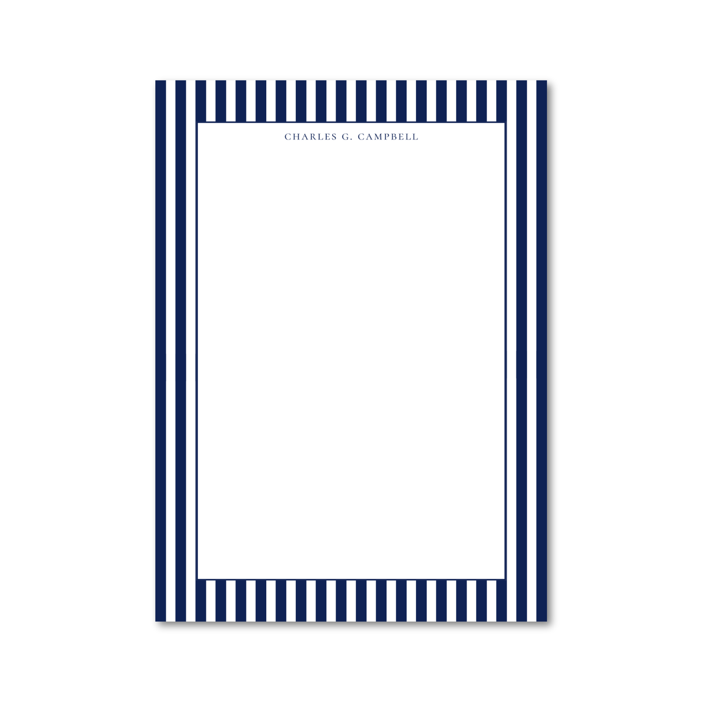 Simple Stripe | 5x7 Custom Notepads
