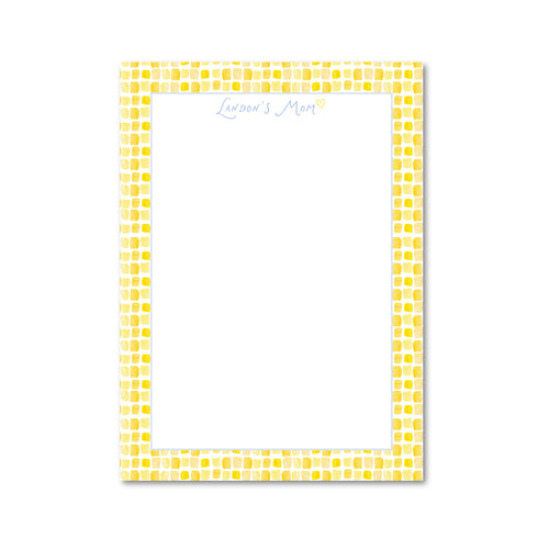 Load image 1 in gallery view. Soleil | Custom 5x7 Notepad