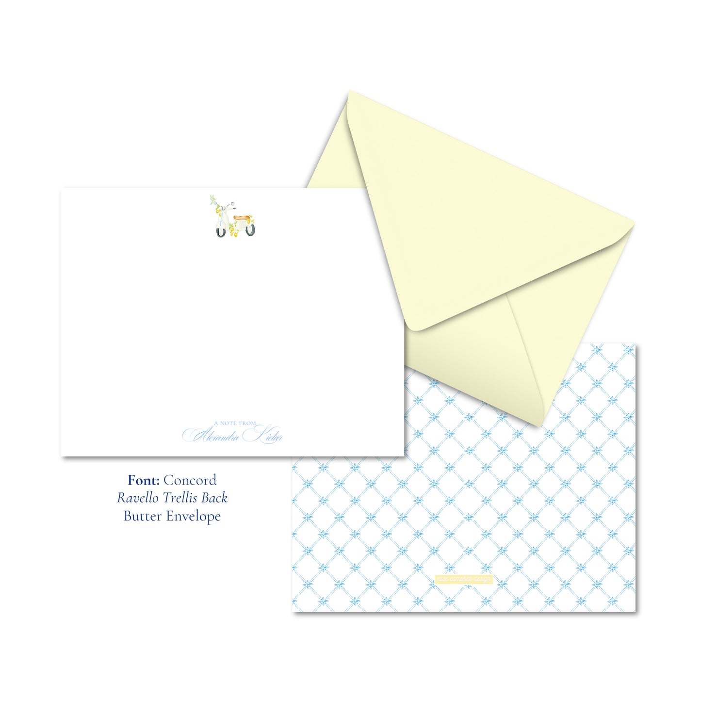 Vespa & Limoni Notecards