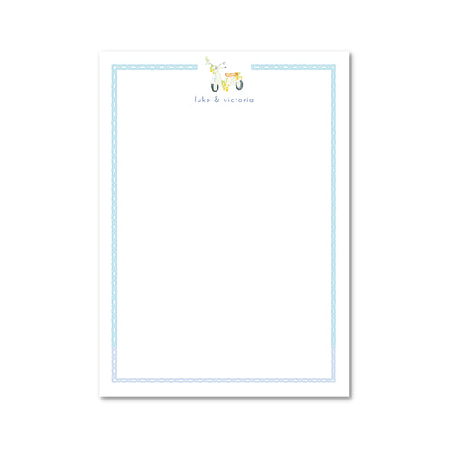 Load image 1 in gallery view. Vespa & Limoni | Custom 5x7 Notepad