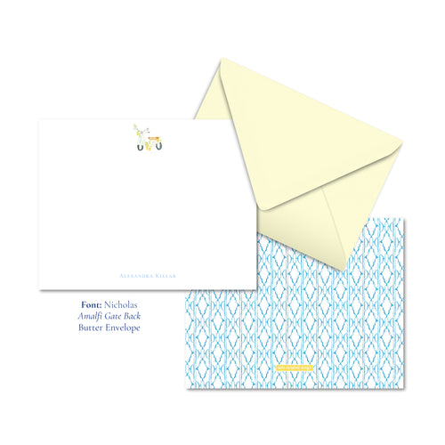 Load image 1 in gallery view. Vespa & Limoni Notecards