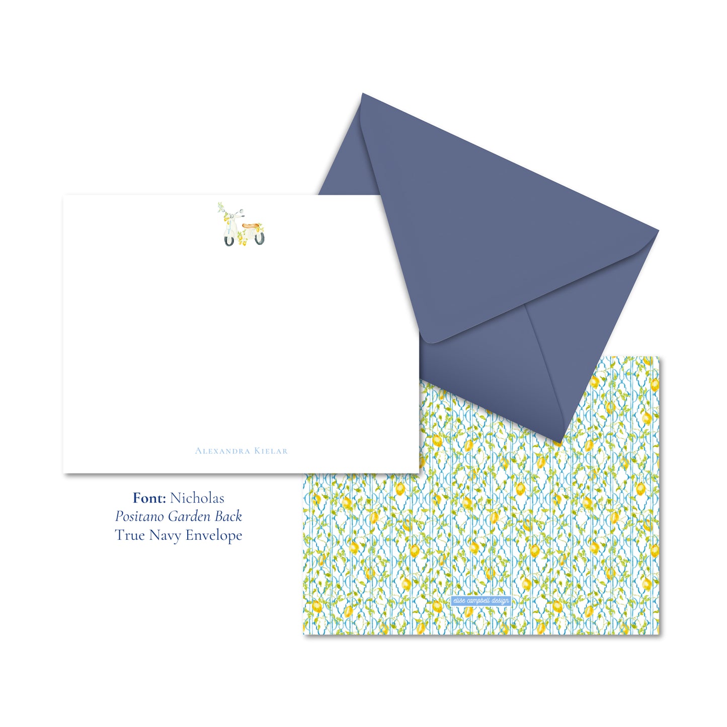 Vespa & Limoni Notecards