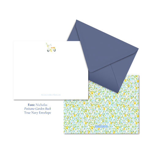 Load image 1 in gallery view. Vespa & Limoni Notecards