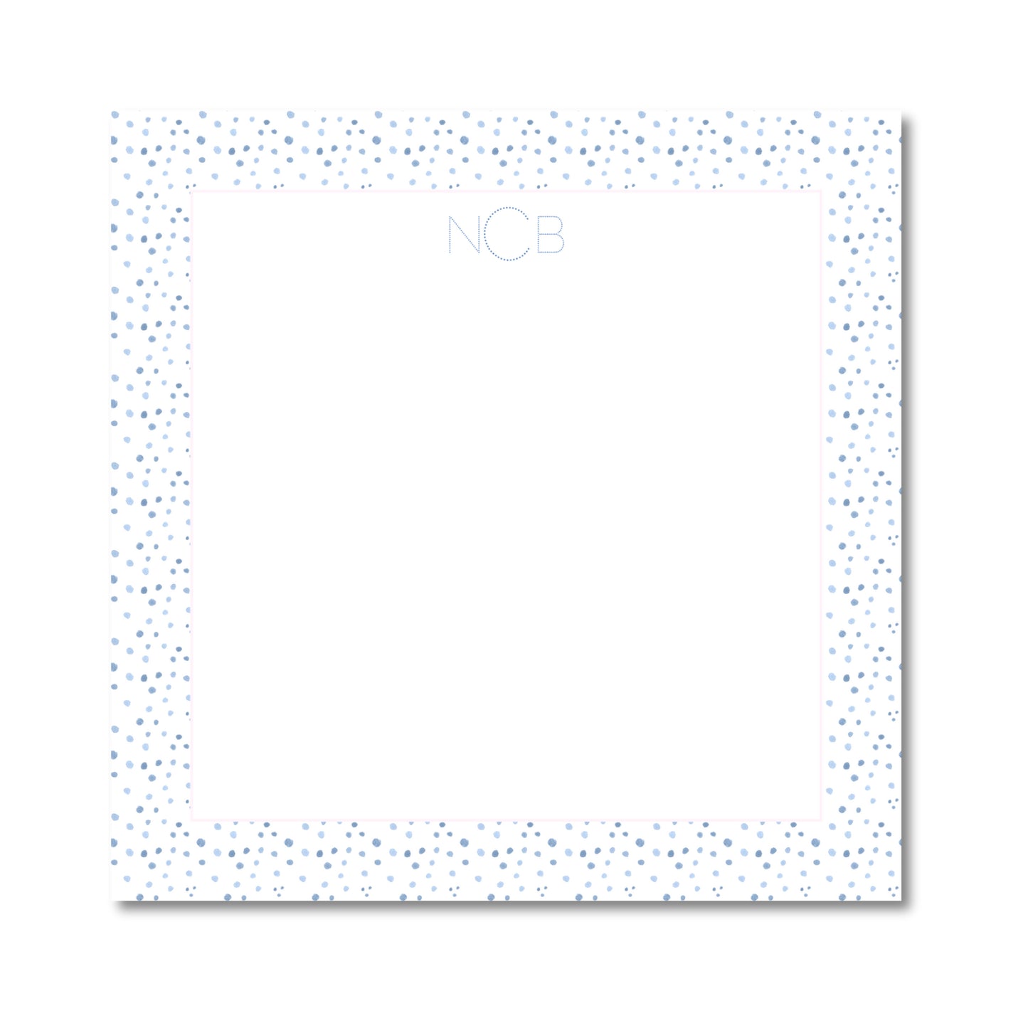 Watercolor Dot | Custom 5.5" Notepad