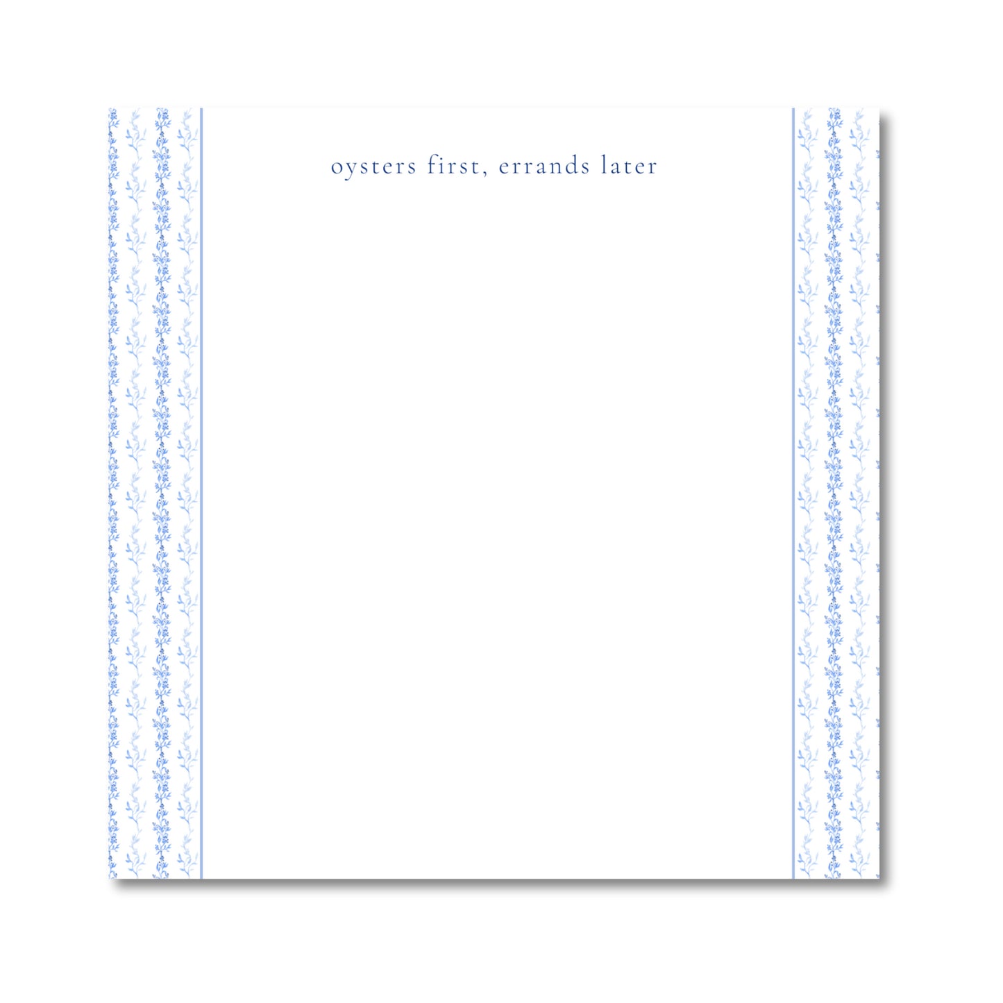 Watercolor Stripe | Custom 5.5" Notepad