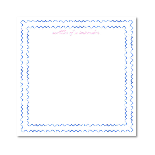 Load image 1 in gallery view. Watecolor Wave | Custom 5.5" Notepad