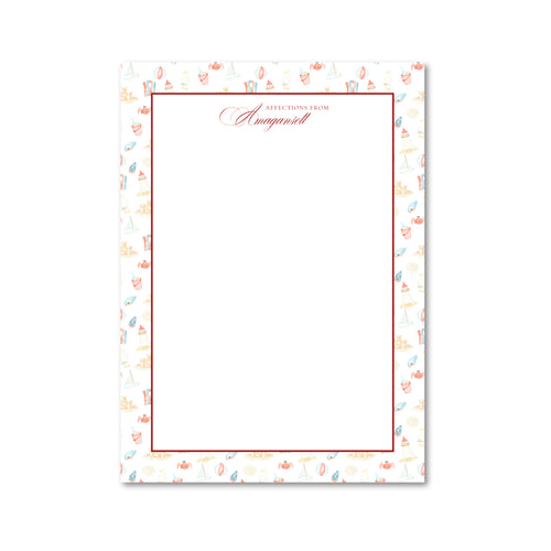 Load image 1 in gallery view. Welfleet Watercolors | Custom 5x7 Notepad