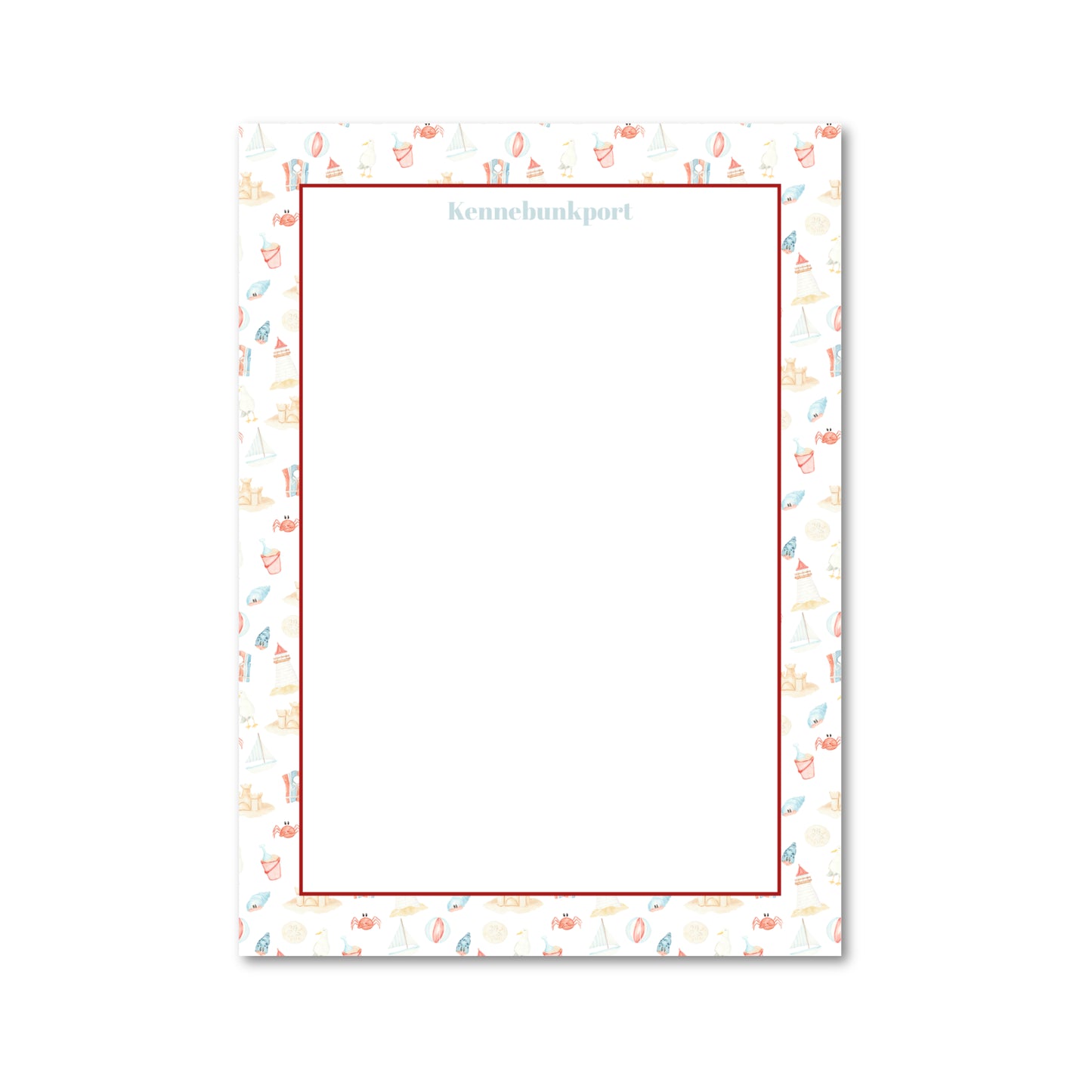 Welfleet Watercolors | Custom 5x7 Notepad