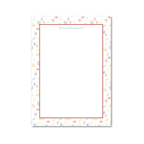Load image 1 in gallery view. Welfleet Watercolors | Custom 5x7 Notepad