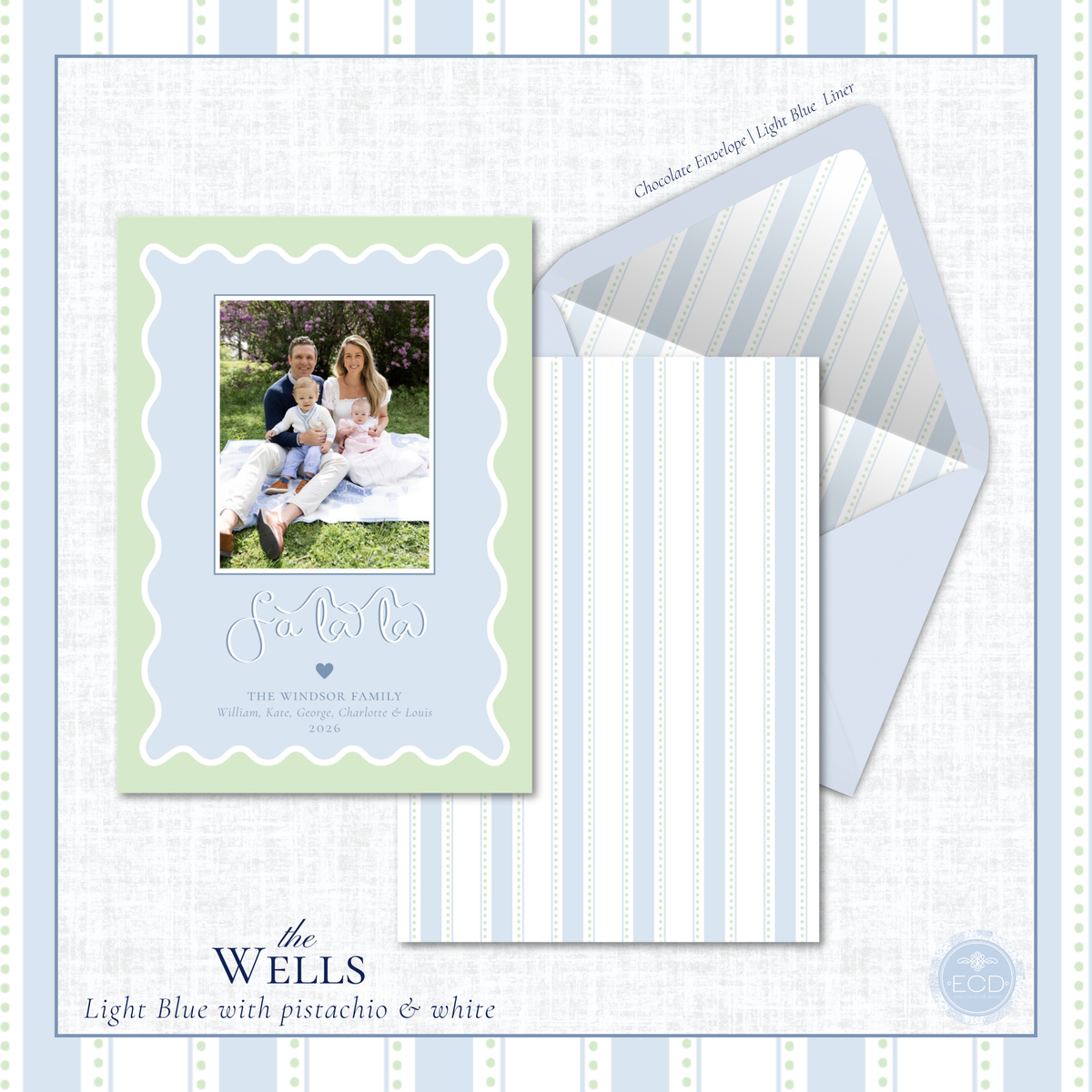 Wells Holiday Card  | Vertical