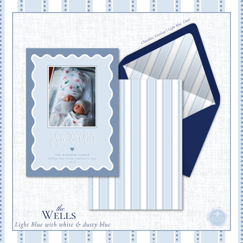 Load image 1 in gallery view. Wells Holiday Card  | Vertical