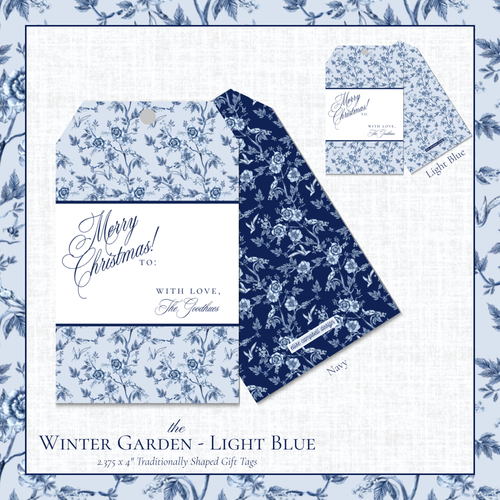 Load image 1 in gallery view. Winter Garden Gift Tags