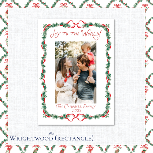 Load image 1 in gallery view. Wrightwood Holiday Card | Vertical | Rectangle