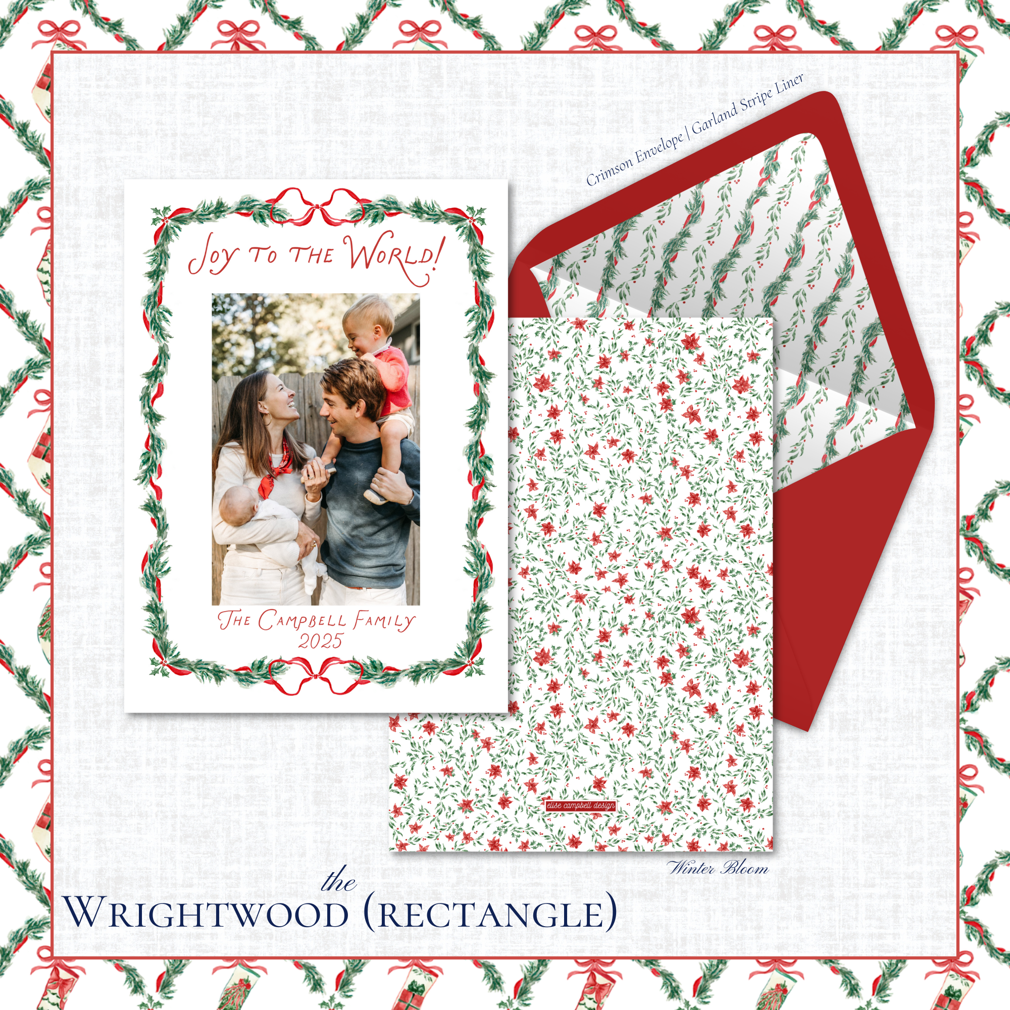 Wrightwood Holiday Card | Vertical | Rectangle