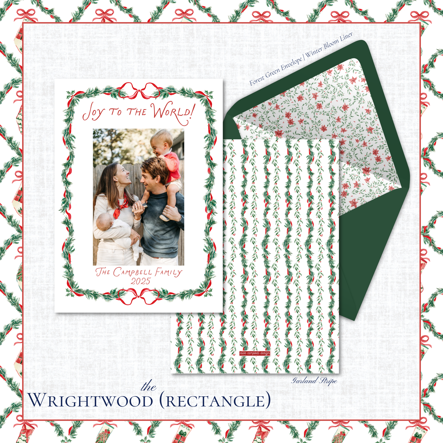Wrightwood Holiday Card | Vertical | Rectangle