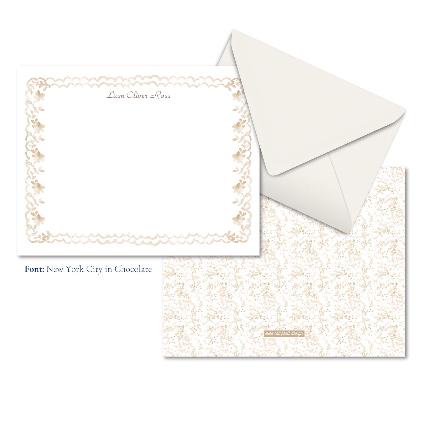Sand Priano Notecards