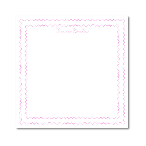 Load image 1 in gallery view. Watecolor Wave | Custom 5.5" Notepad